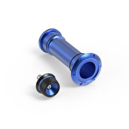 Protection Rizoma Pour cardan + cache moyeu arrière - Bleu