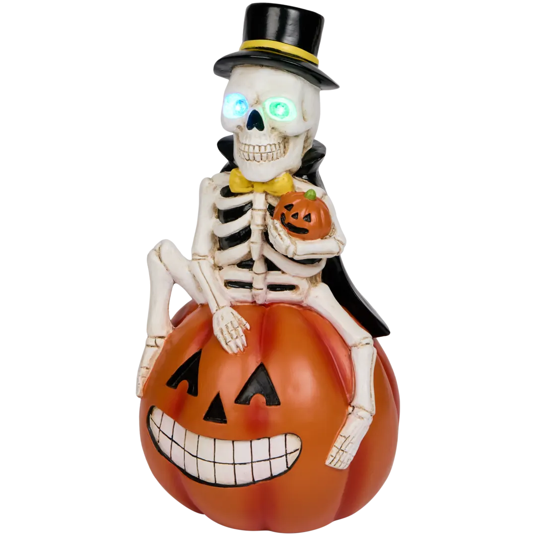 Statue d'Halloween avec lumière