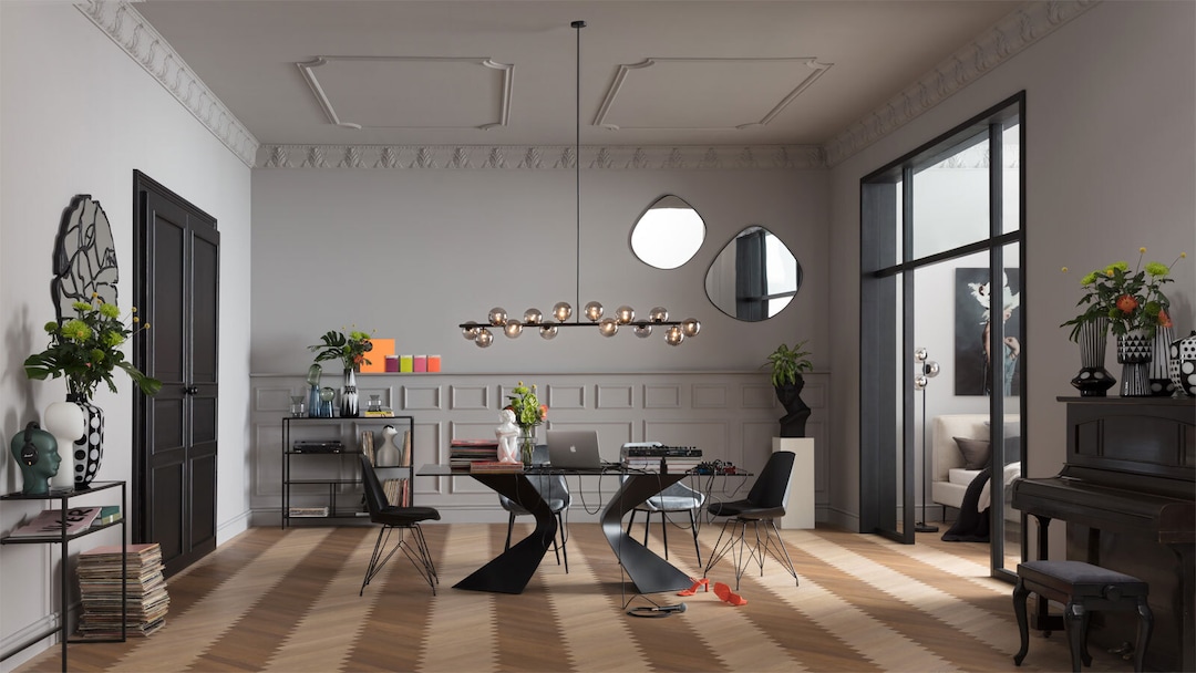 KARE DESIGN Retrofit Pendellampe SCALA BALLS schwarz