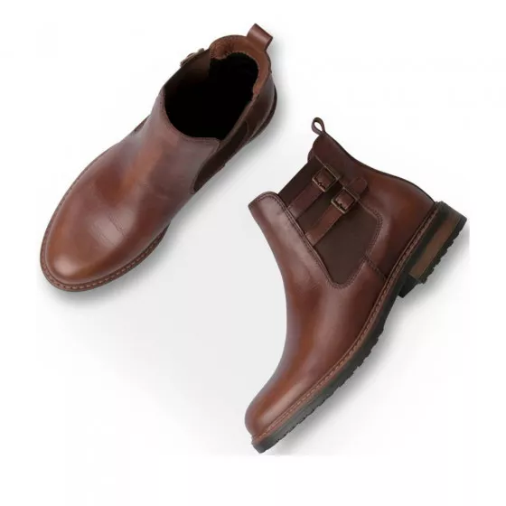 Bottines MARRON MEGIS ELEGANT