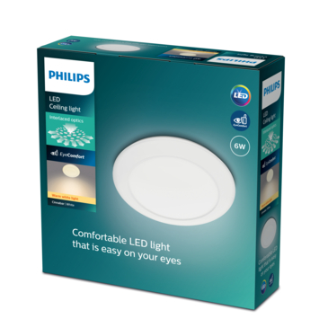 Philips plafondlamp Cinnabar 6 watt