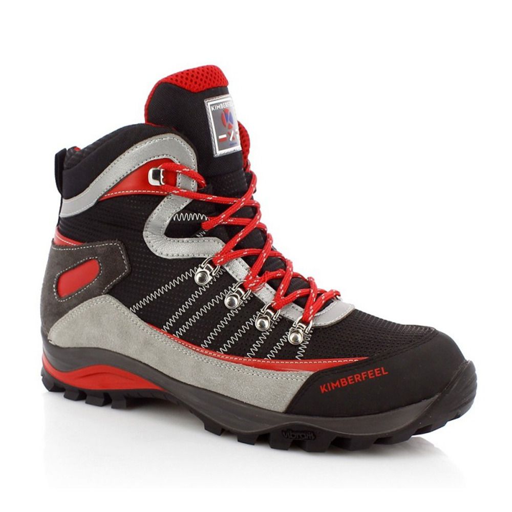 Kimberfeel TODORKA - Chaussures randonné Homme rouge
