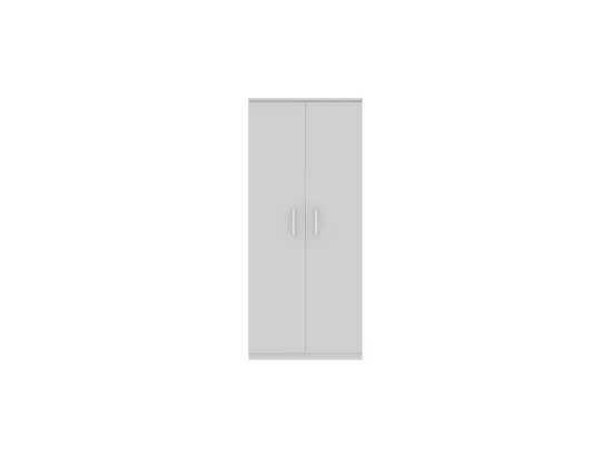 Meuble à chaussure XL collection TOM. 2 portes coloris blanc