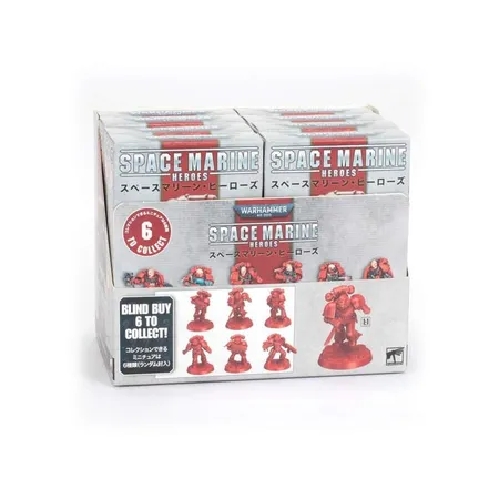 Games Workshop Space Marine Heroes Blood Angels Serie 2, 1 Packung, 6-fach sortiert