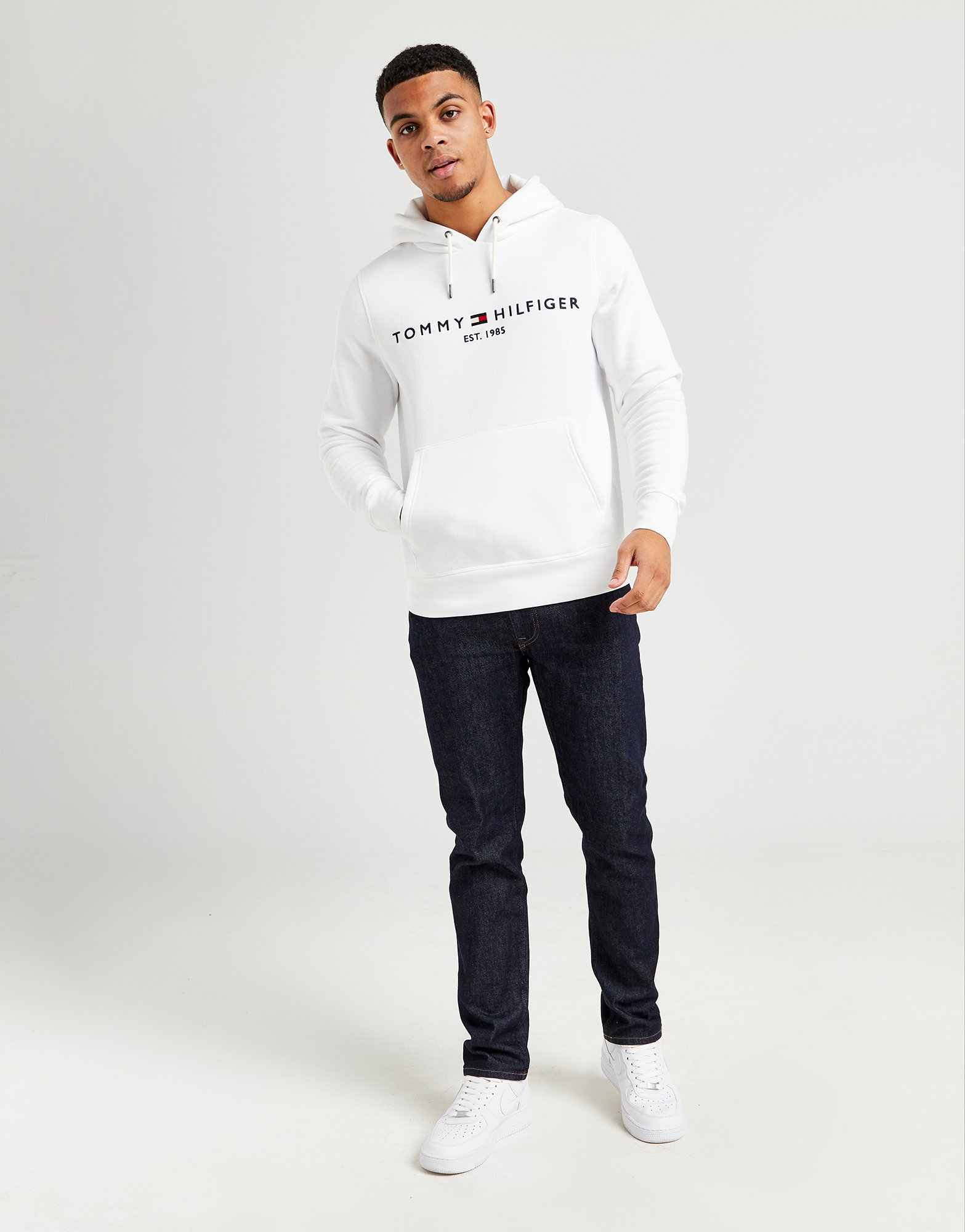 Tommy Hilfiger Sweat à Capuche Logo Homme