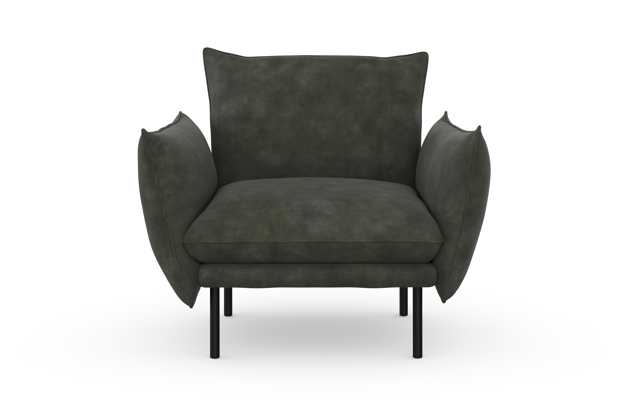 andas Sessel »Stine Cocktailsessel« Besonderes Design durch Kissenoptik und Keder, by Morten Georgsen