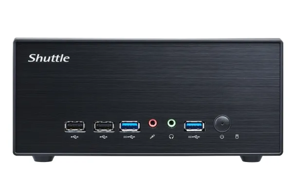 Shuttle XPC slim XH510G2 - Barebone - Slim-PC LGA1200 sokkel - Intel H510 - uden CPU - RAM 0 GB - Gigabit Ethernet