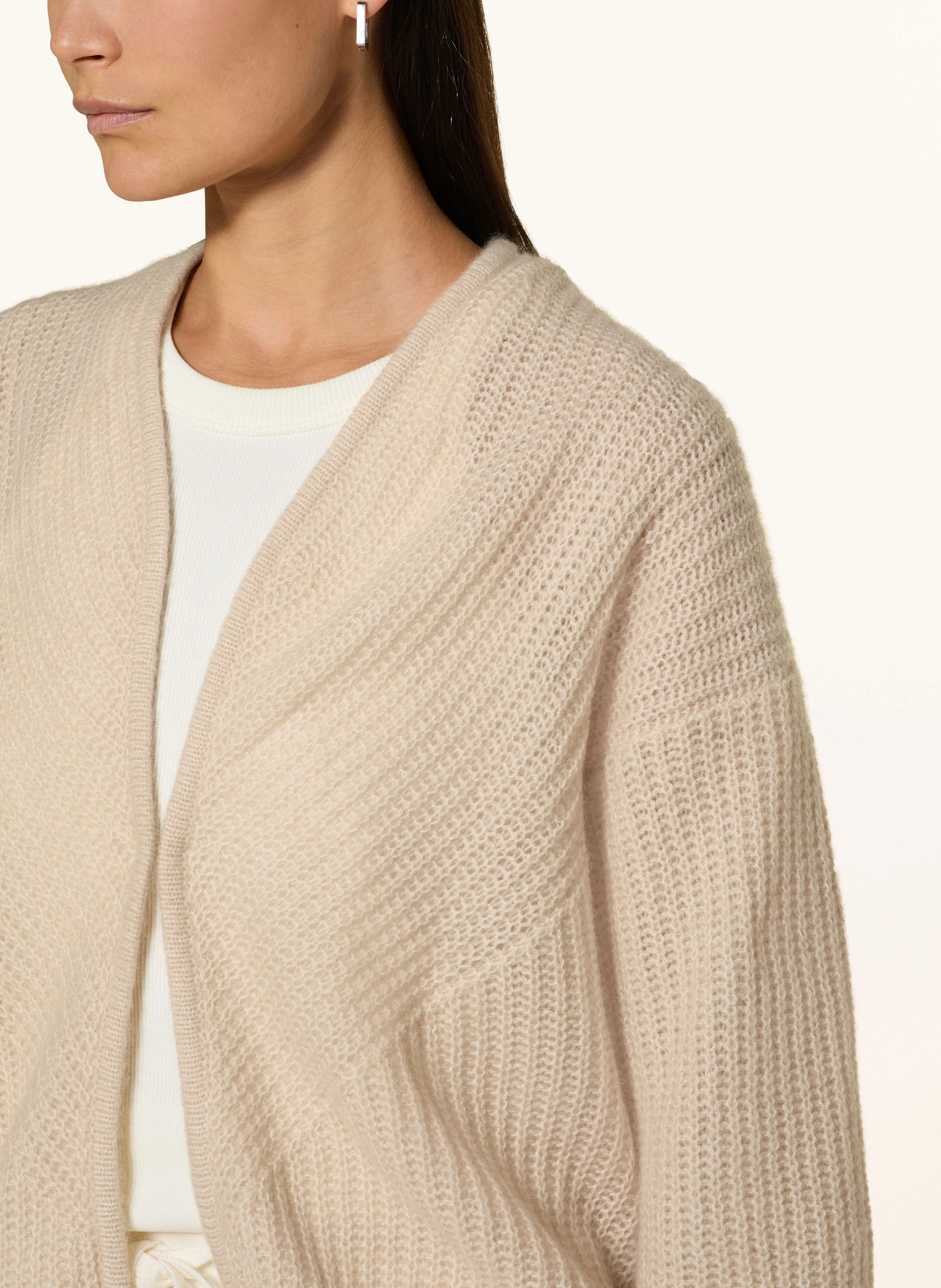 HEMISPHERE Strickjacke mit Cashmere mit 3/4-Arm