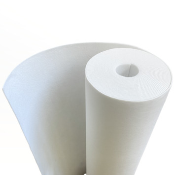 Thermisch renovatievlies overschilderbaar wit 480 gram - 10 m (dessin 8300)