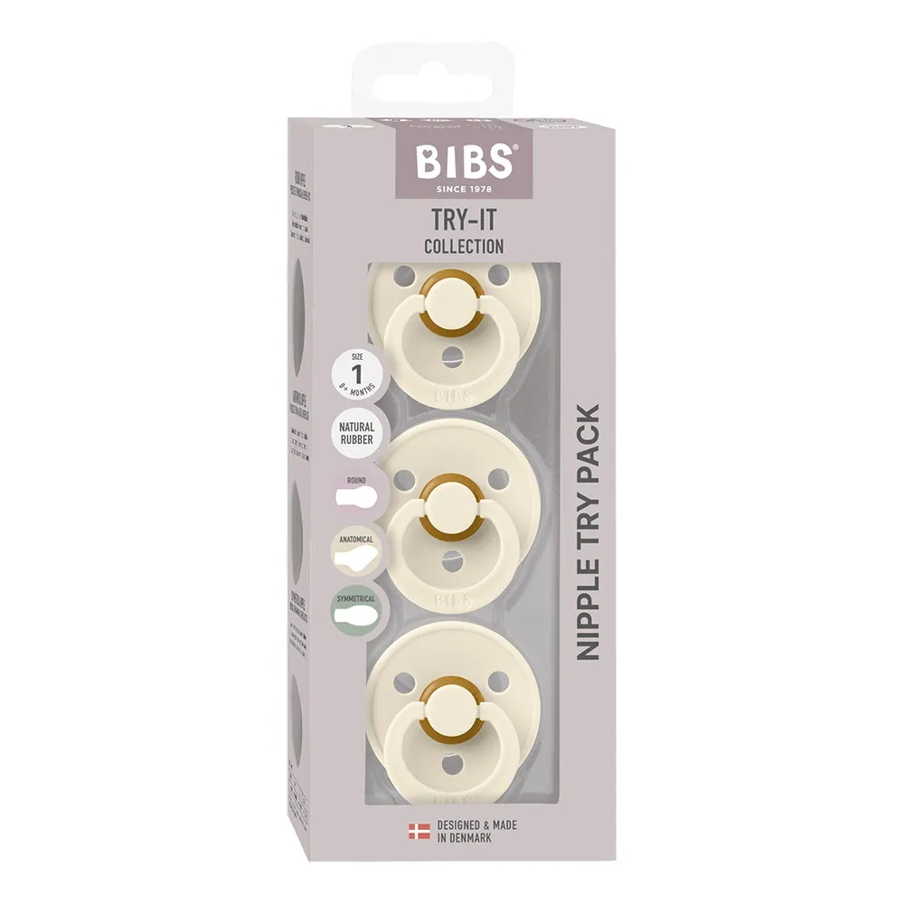 BIBS Try-it Colour - Ivory