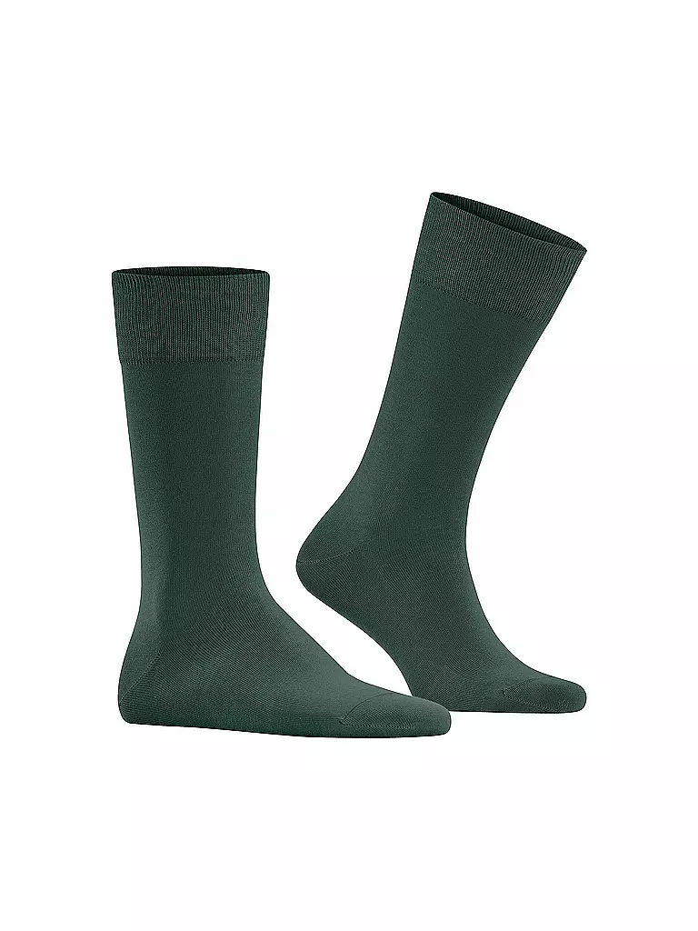 FALKE Socken Cool 24/7 hunter green dunkelgrün