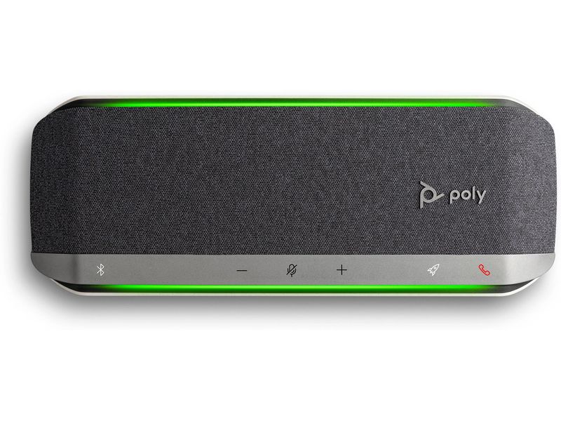 HP Speakerphone Poly SYNC 40 MS inkl. BT600 Persönlicher, Intelligenter Konferenzlautsprecher mit USB/Bluetooth