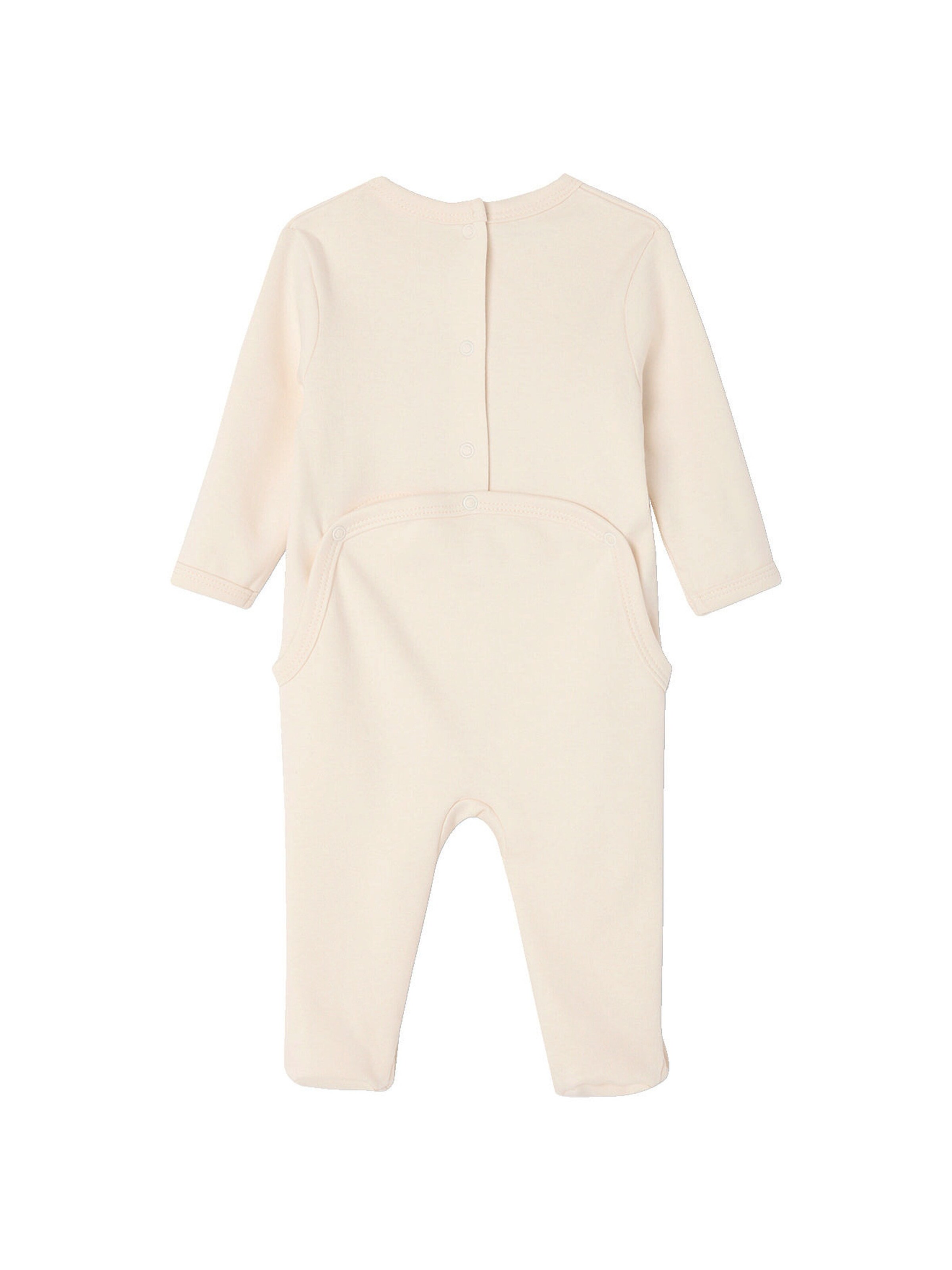 Vertbaudet Bio-Kollektion: 3er-Pack Baby Strampler BASIC graugrün