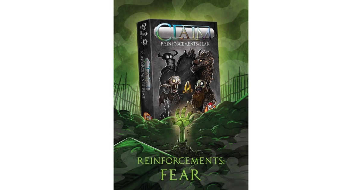 White Goblin GamesClaim Reinforcements: Fear Kaartspel  (Nederlands, Uitbreiding, 2 spelers, 25 minuten, Vanaf 10 jaar)