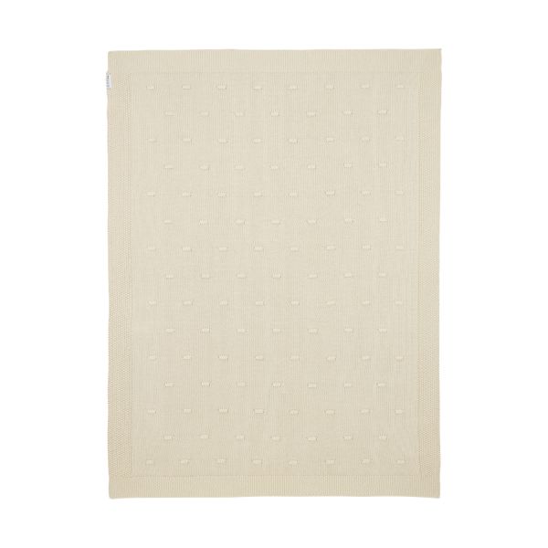 Meyco Wiegdeken Knots - 75 x 100 cm - Soft Sand
