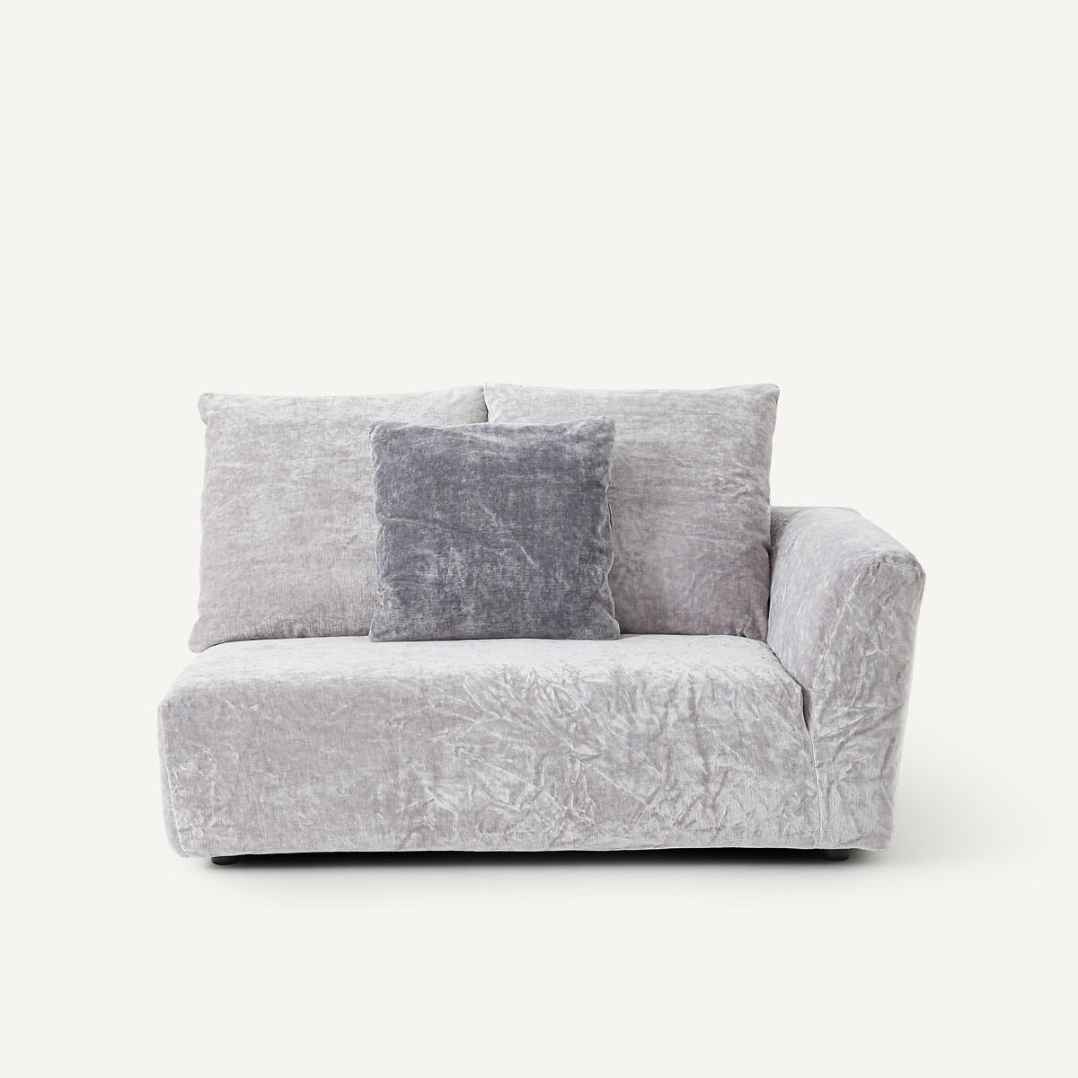 OTTO STUDIO PARA AM.PM<br>Meia poltrona em veludo viscose, Chill