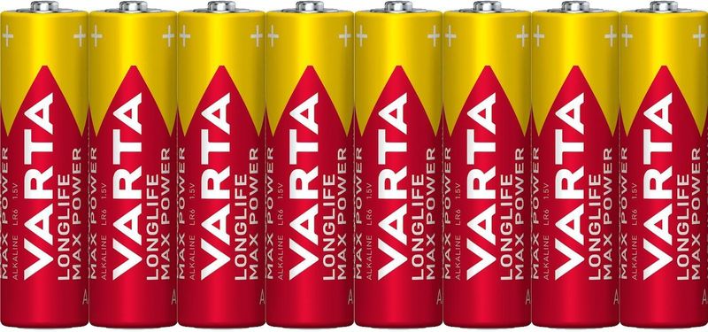 VARTA - Longlife Max Power - AAA Batterijen - 10 Jaar Houdbaarheid
