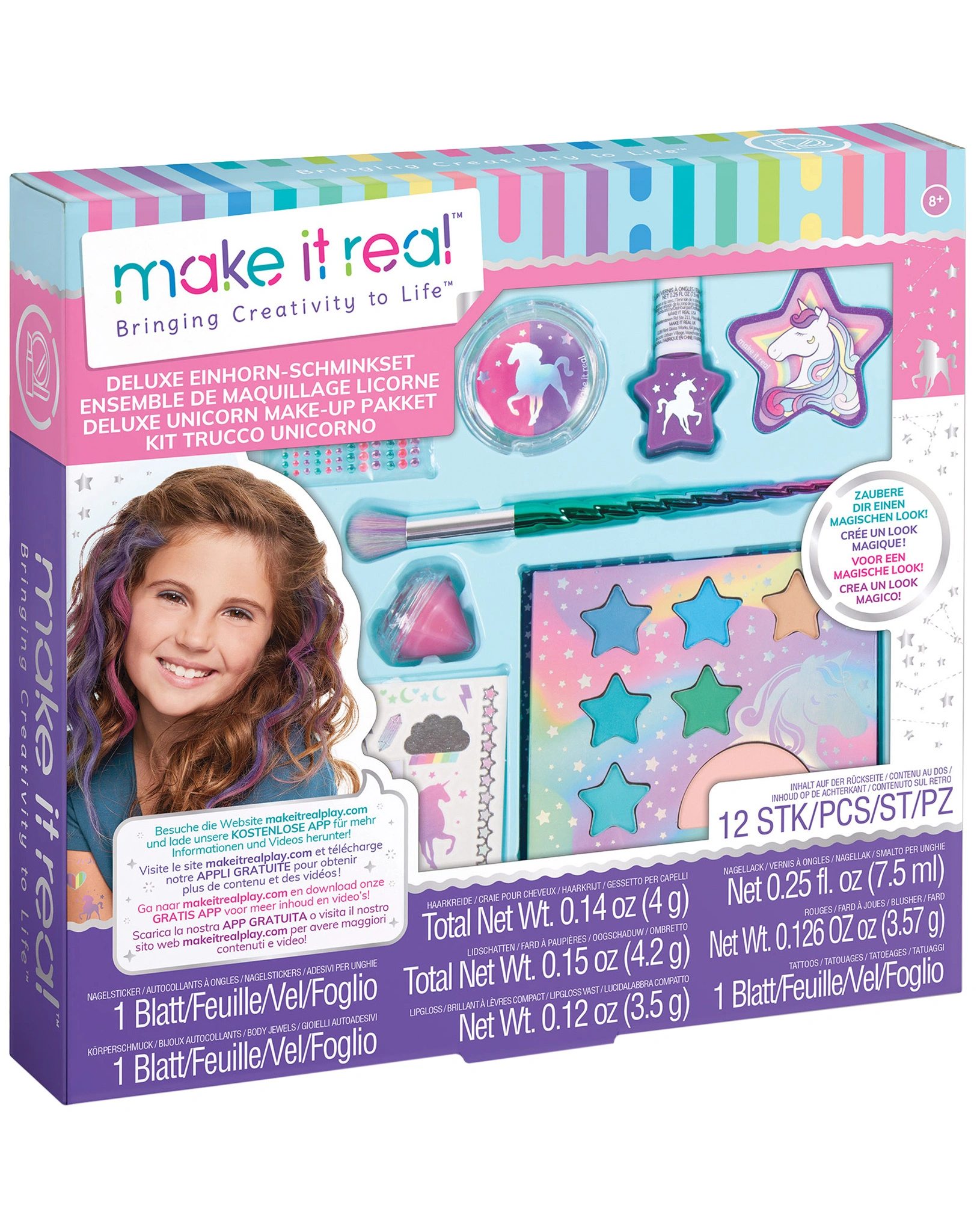 Beauty-Set EINHORN 13-teilig