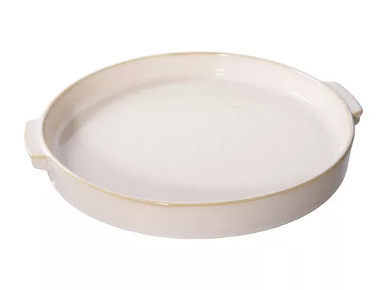 Covilhã plat de service Ø37cm blanc.