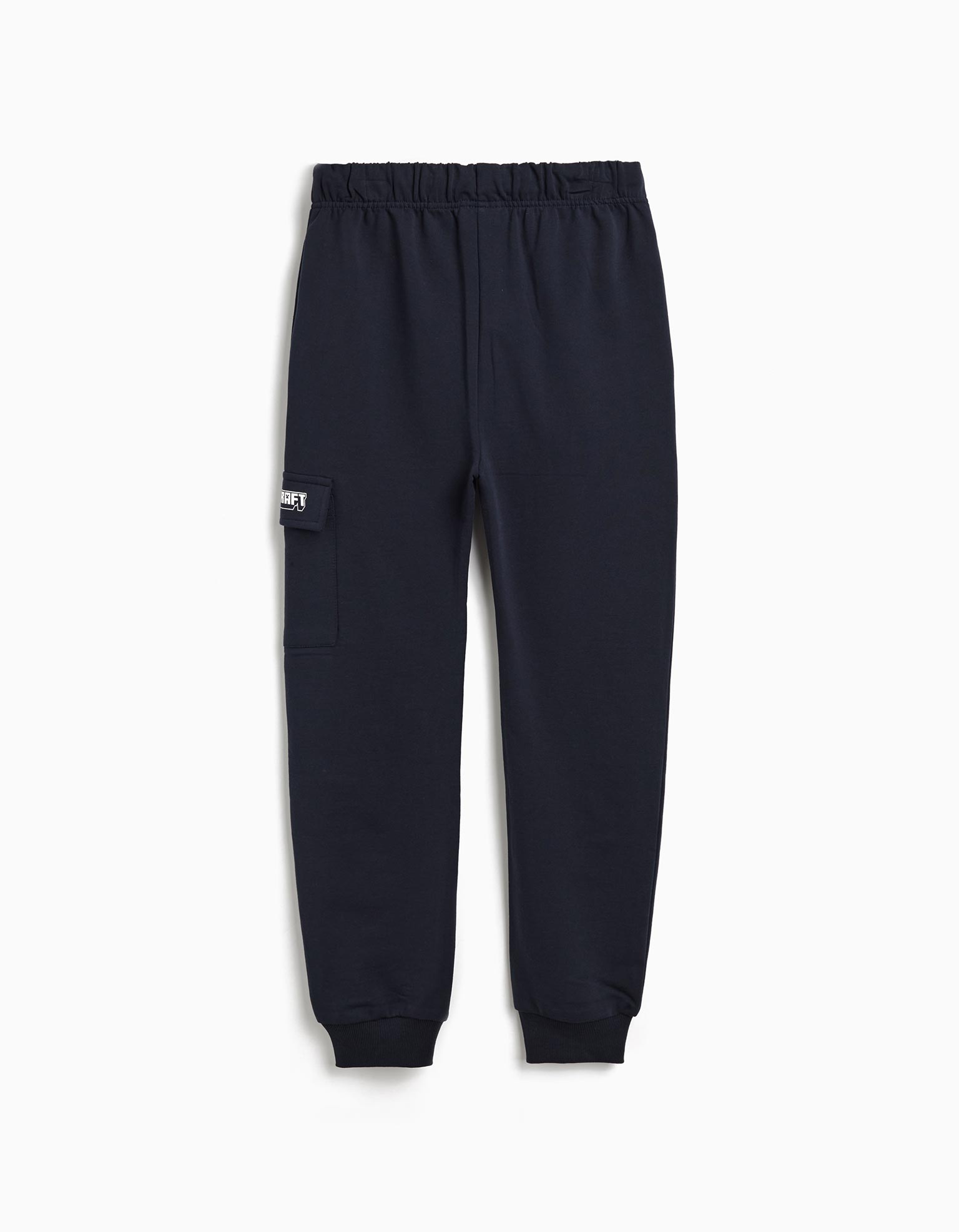 Calças Jogging de Felpa 'Minecraft', Menino, Azul Escuro