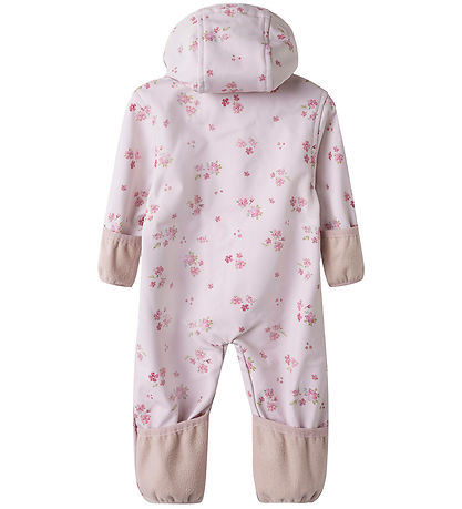 Name It Softshellanzug m. Fleece - NbfAlfa08 - Mauve Kreide m. B