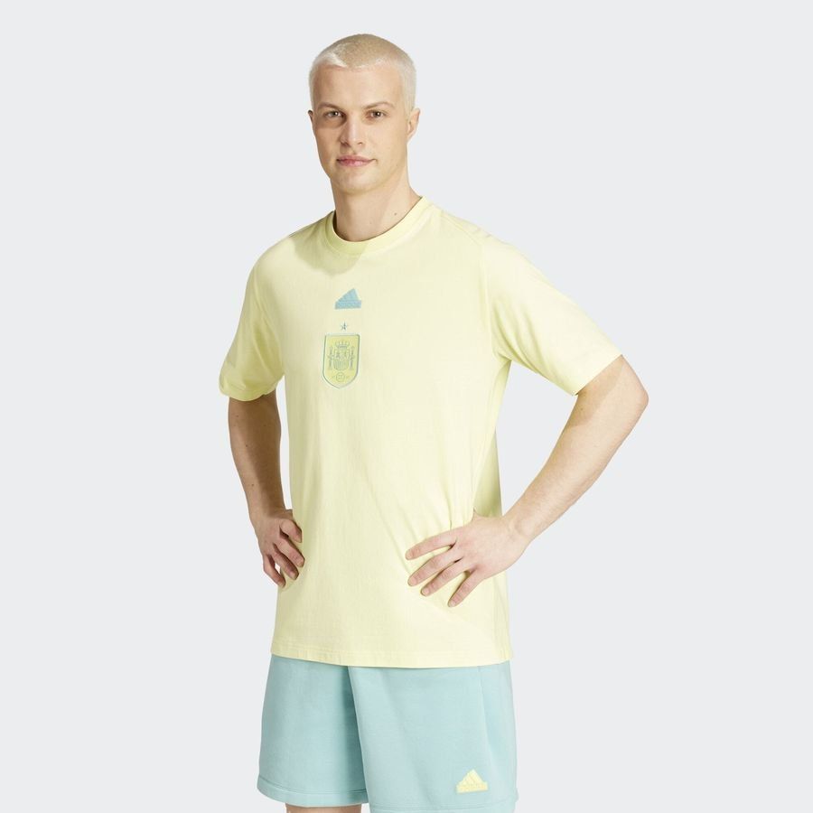 Espagne Travel T-Shirt - Jaune