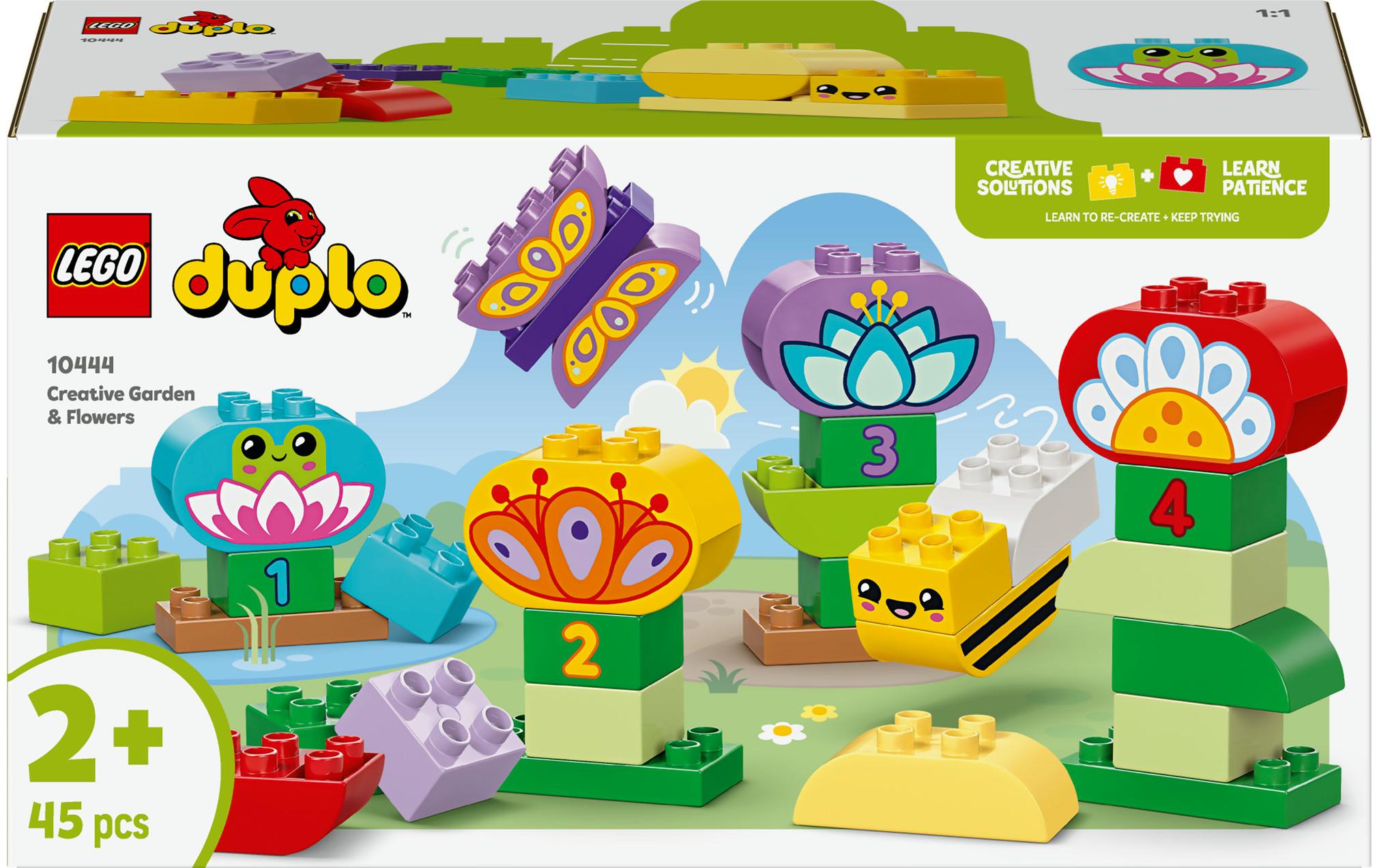 DUPLO® Kreativer Blumengarten 10444Lässt Vorschulkinder lernen und Fingerfertigkeit entwickeln