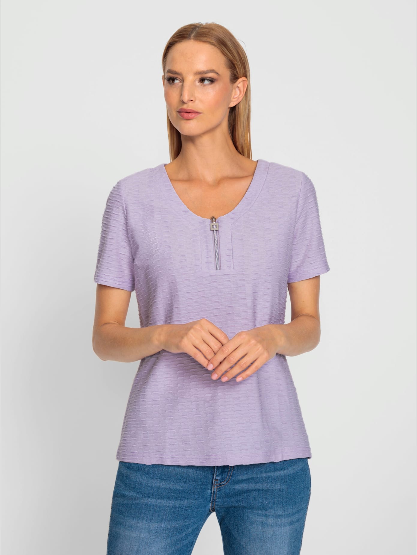 T-shirt qualité structurée tendance