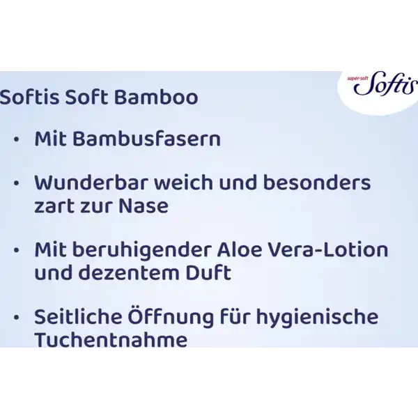 Soft Bamboo Taschentücher