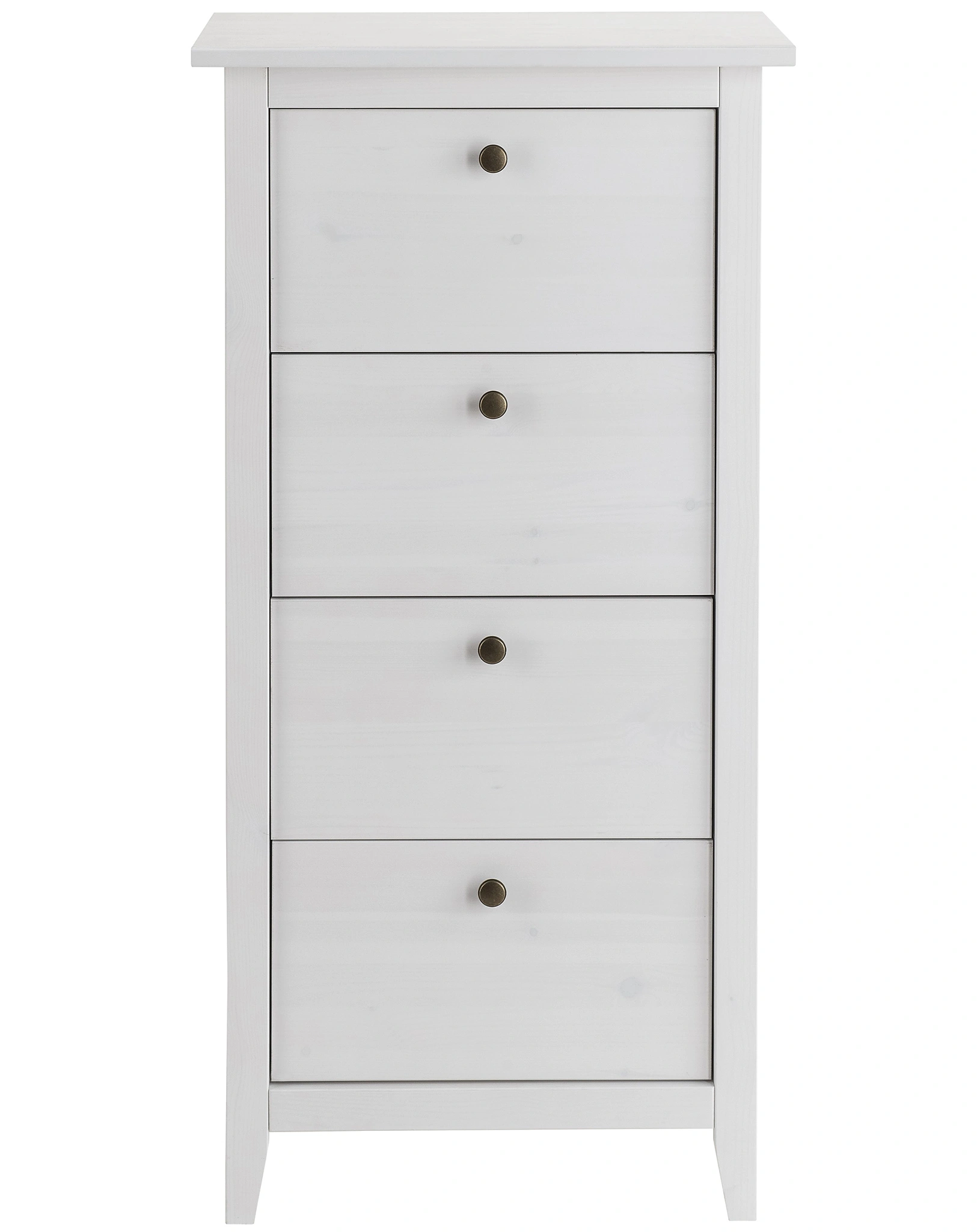 Kommode SOLVITA klein (Farbe: weiß)