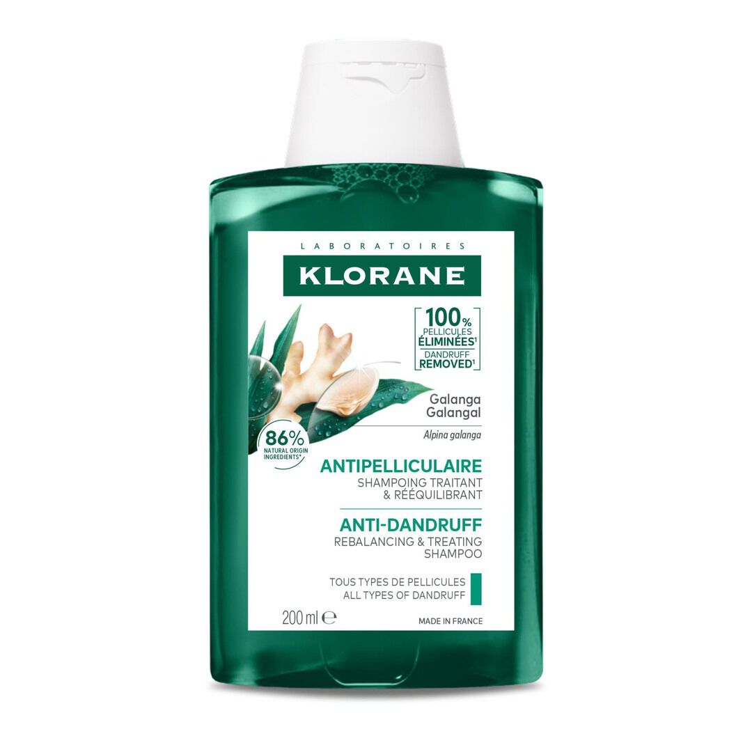 KLORANE  Galanga Champô Anticaspa Reequilibrante - 200ml