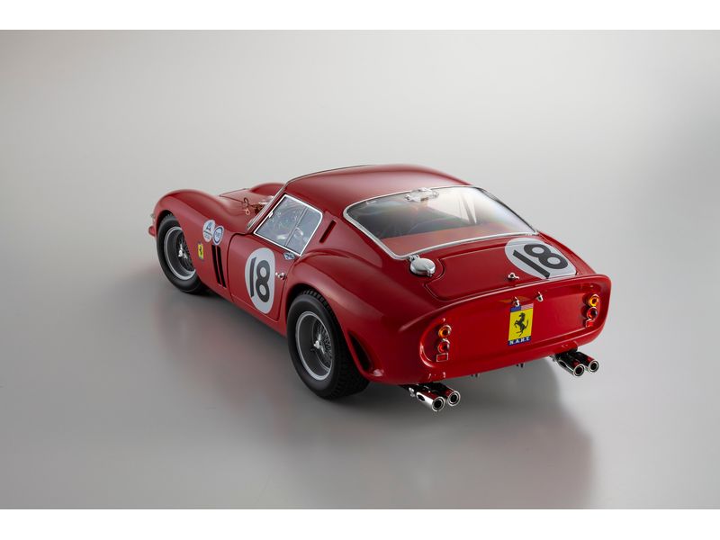 Kyosho Ferrari 250 GTO 1st Daytona 3H 1:18 Detailgetreues Modellauto für Sammler im Massstab 1:18