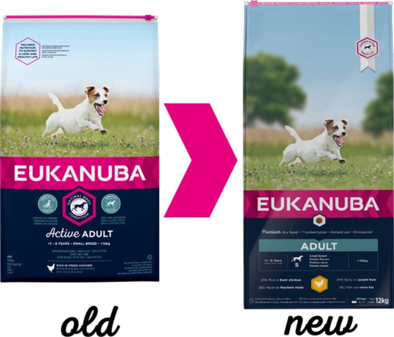 EUKANUBA Dog Adult - Small breed Hondenvoer Smaak: Kip - 12 Kg