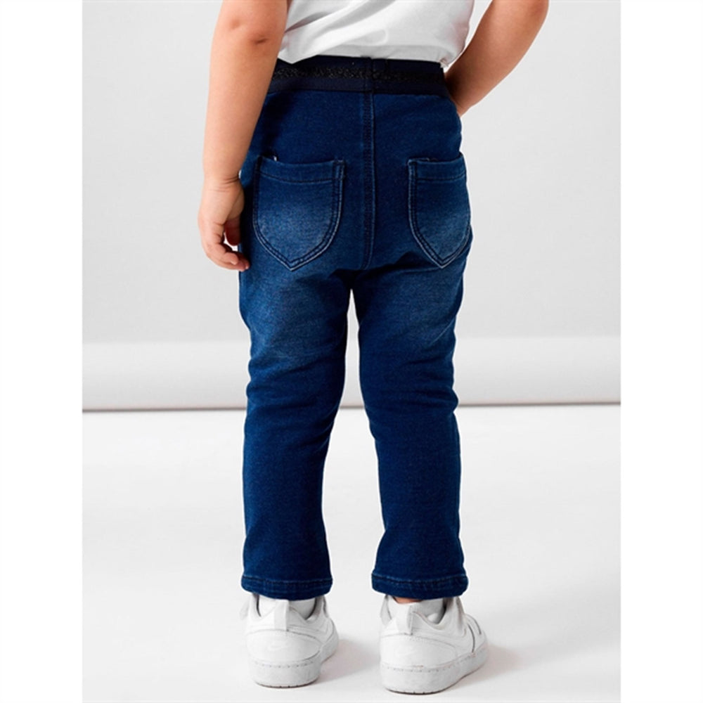 Dark Blue Denim Salli Slim Jeans Noos