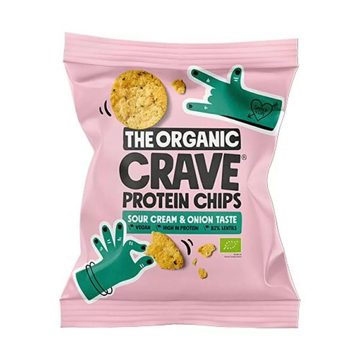 The Organic Crave Sour Cream and Onion Ø - 30 g