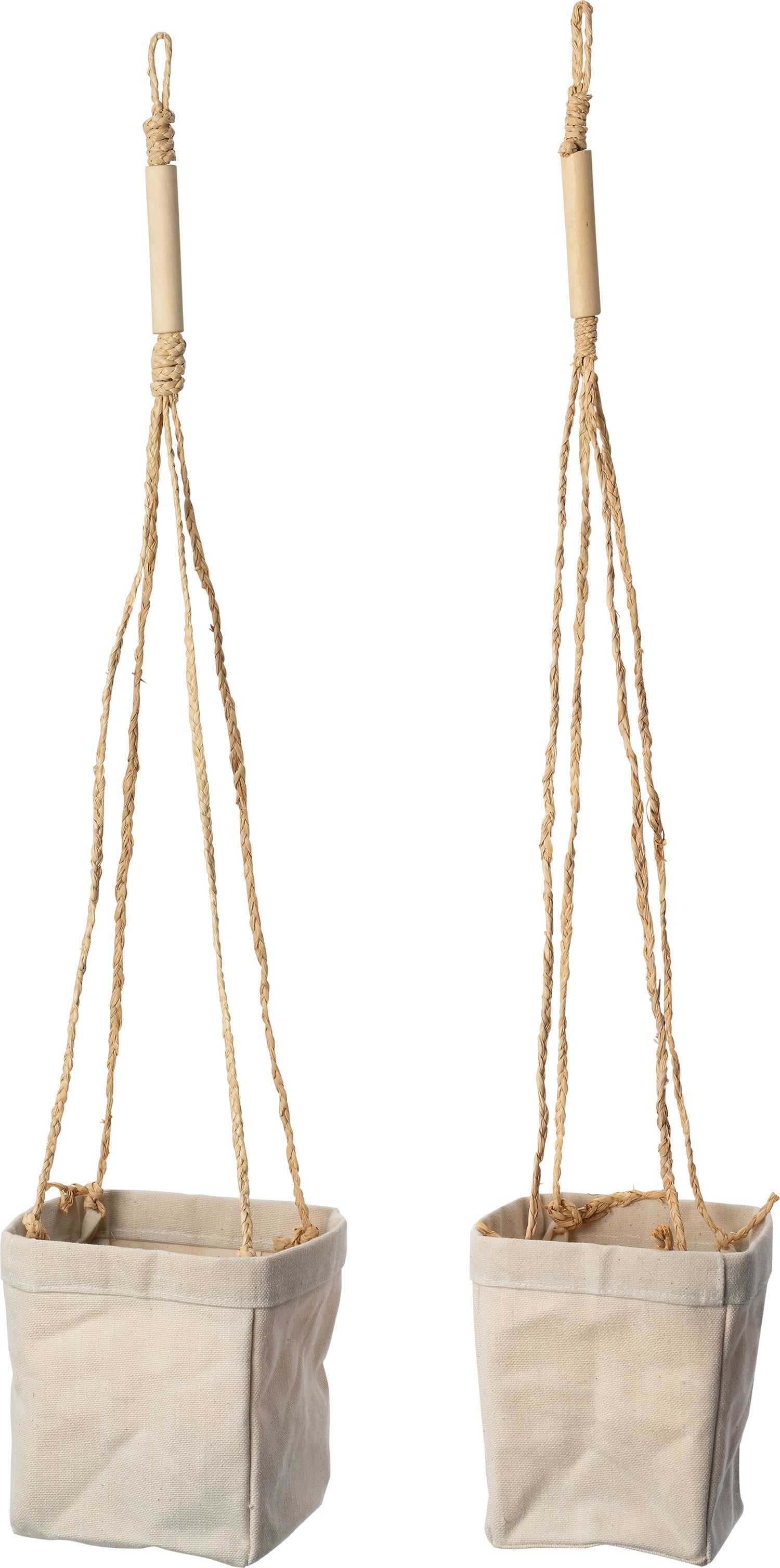 Intratuin opbergmand Raffa beige 14 x 14 x 15 cm