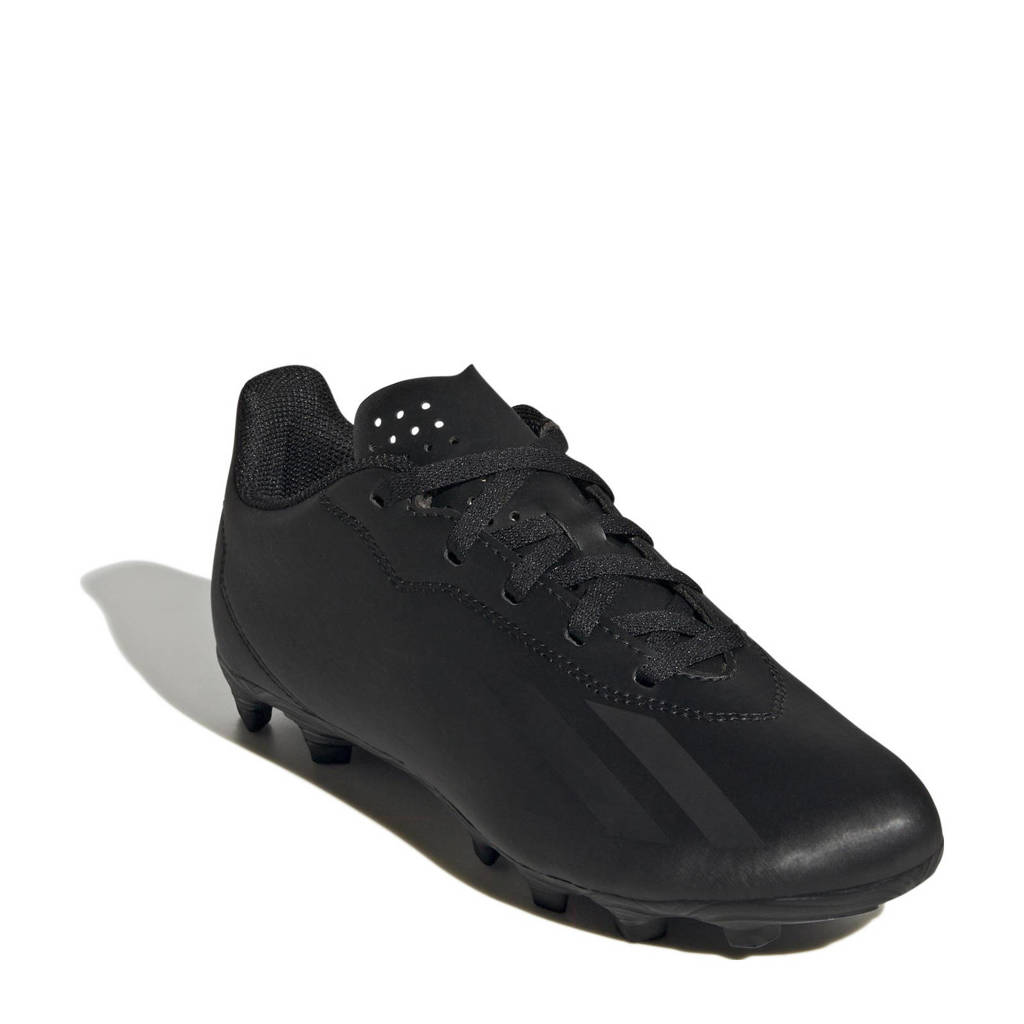 adidas X Crazyfast.4 junior voetbalschoenen zwart