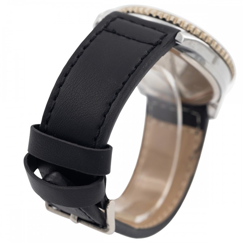 Montre Homme GIORGIO bracelet Cuir Noir