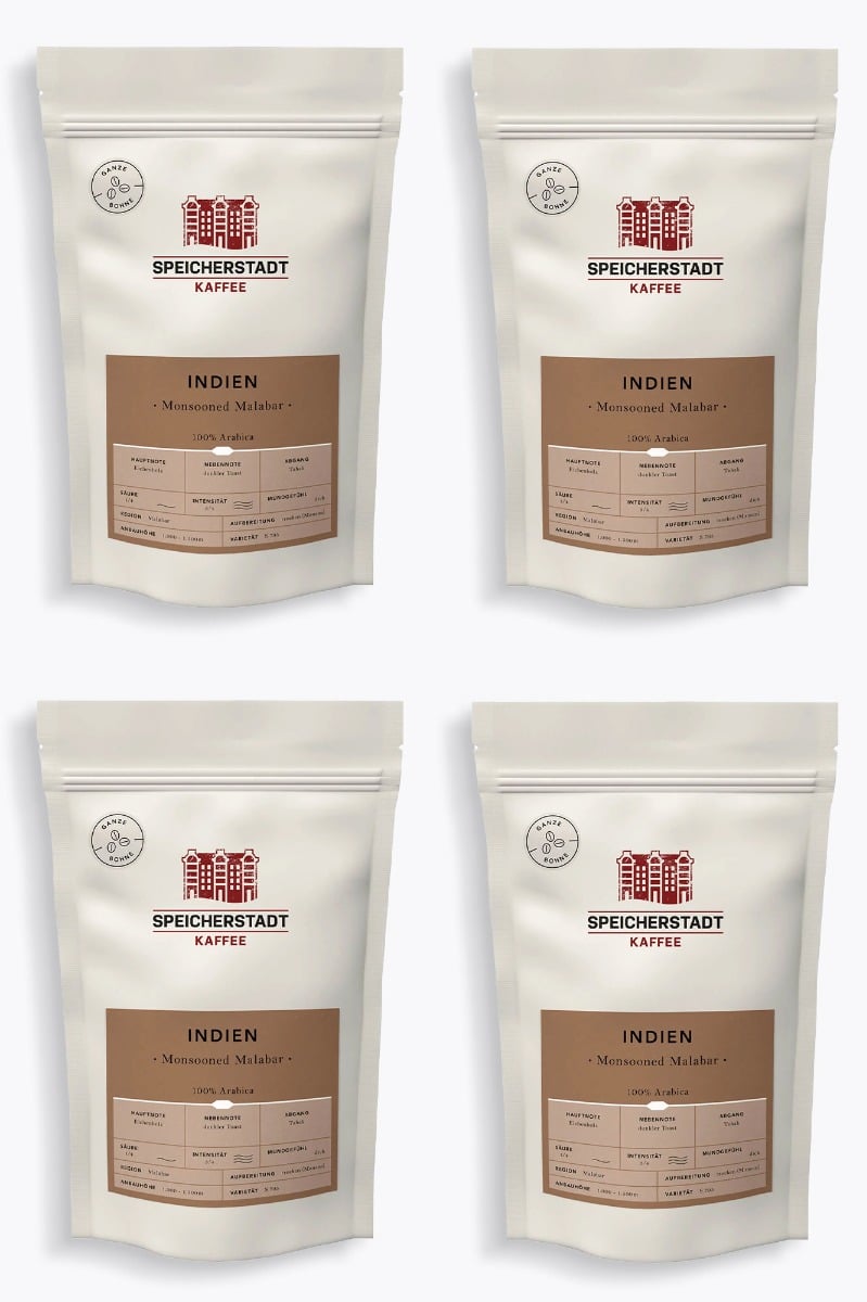 Speicherstadt Indien Monsooned Malabar Vorteilspaket 2kg