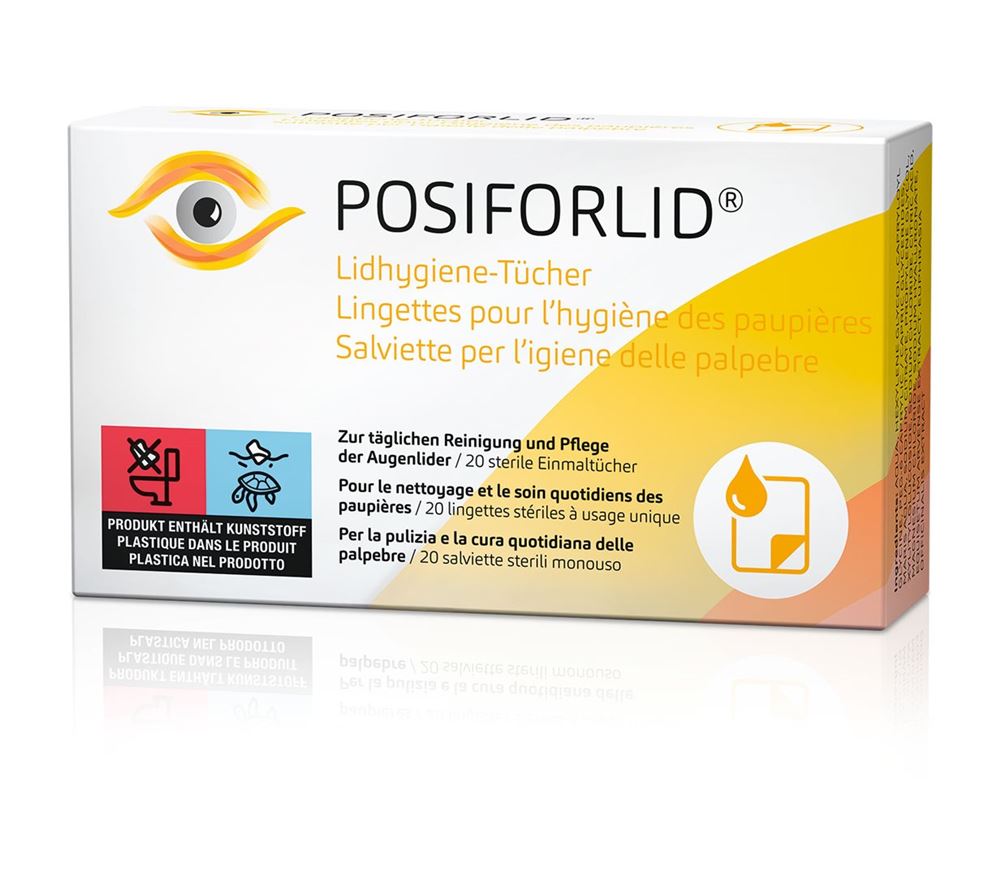 POSIFORLID Lidhygiene Tücher 20 Stk