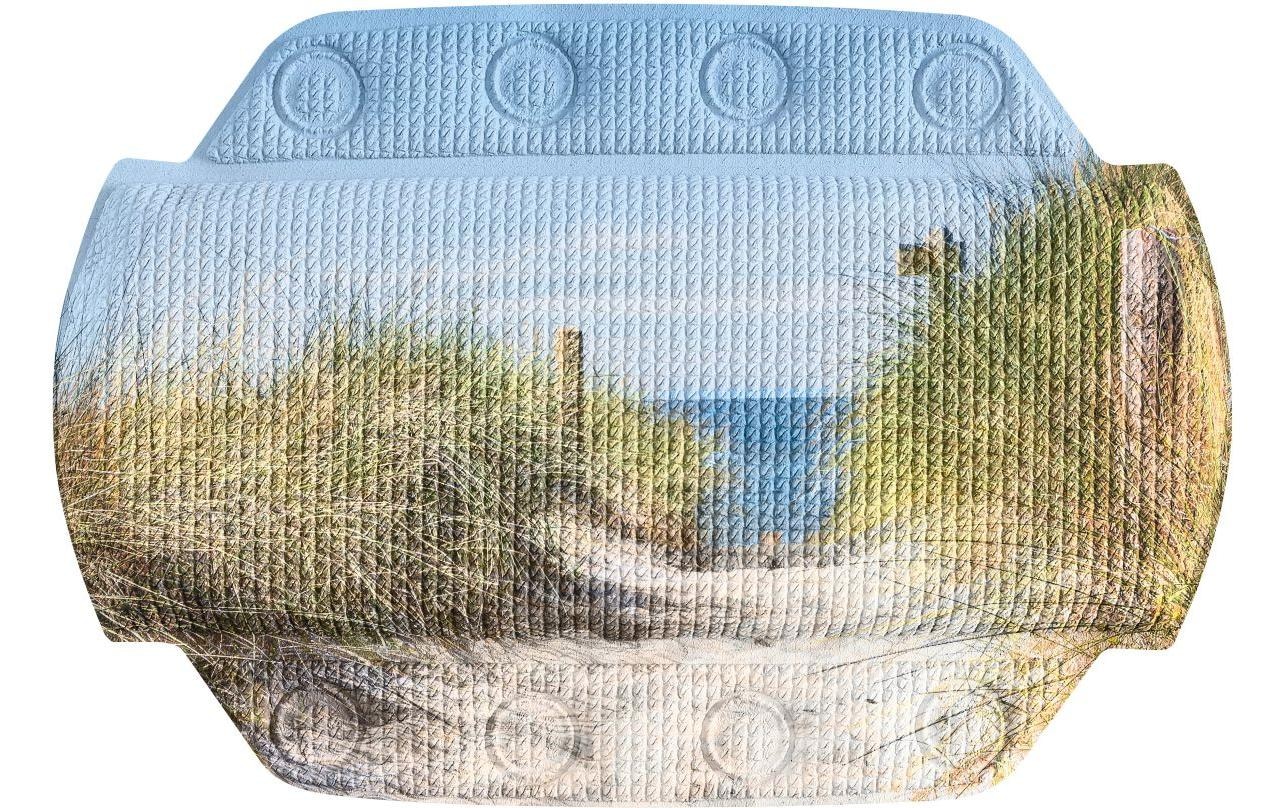 Kleine Wolke Nackenkissen »Nackenkissen Borkum 32 x 22 cm, Mehrfarbig«