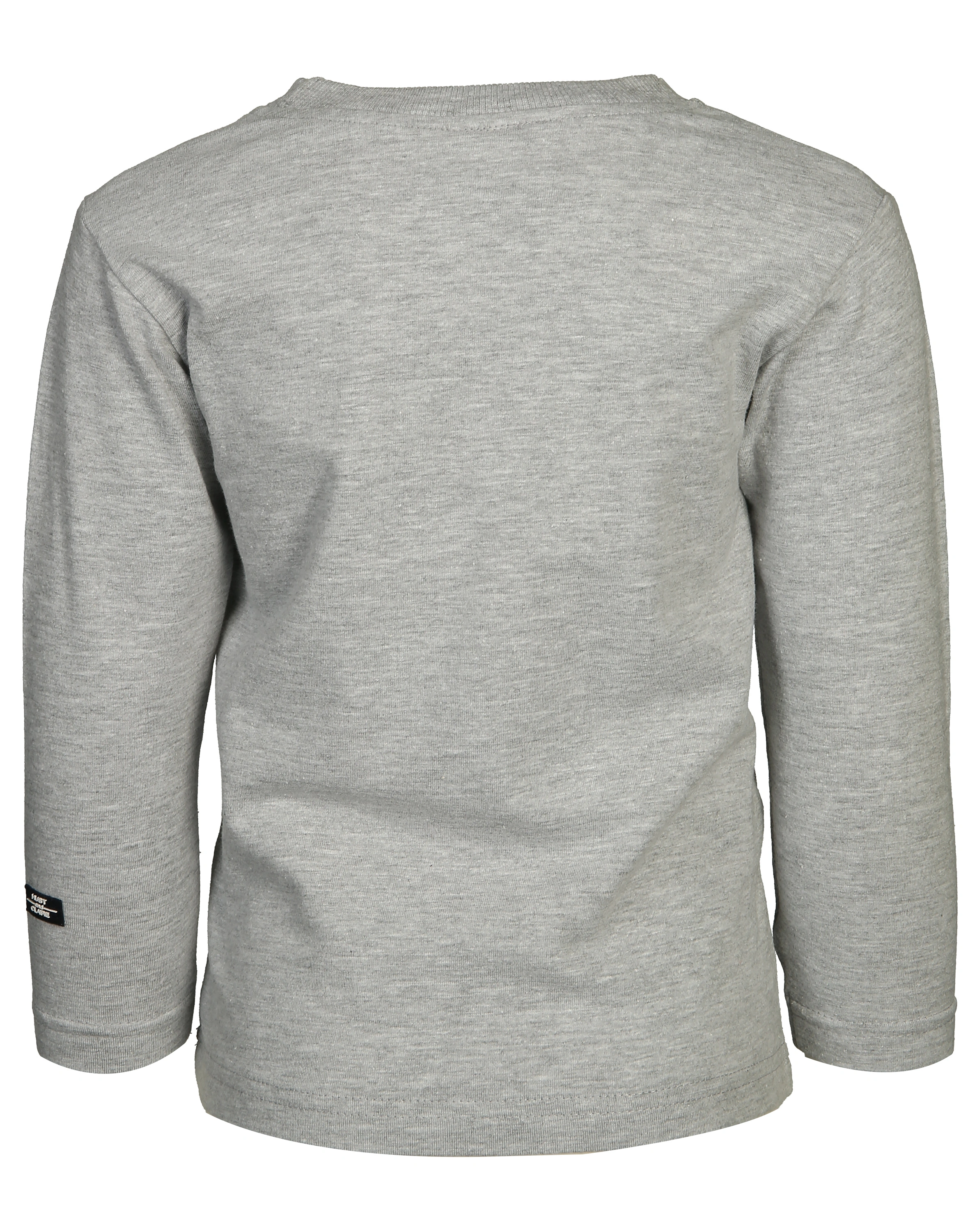Langarmshirt ANTON in pearl grey melange