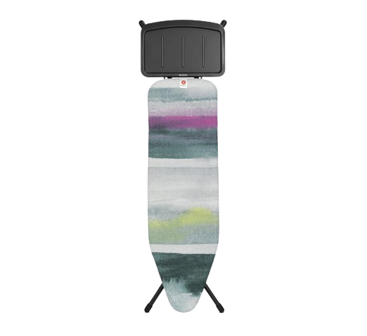 Brabantia Strijkplank B met stoomunithouder - 124 x 38 cm - Morning Breeze