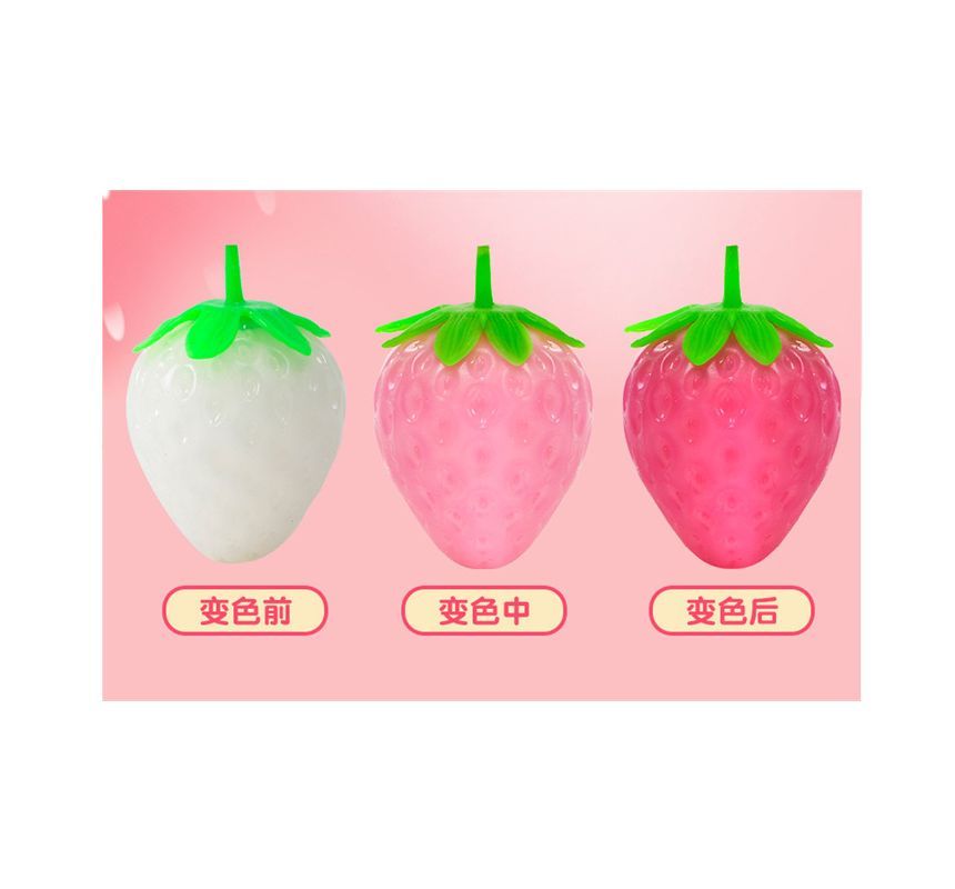 Fenmo - Aardbeien Squishy Speelgoed (Diverse Ontwerpen) / Set