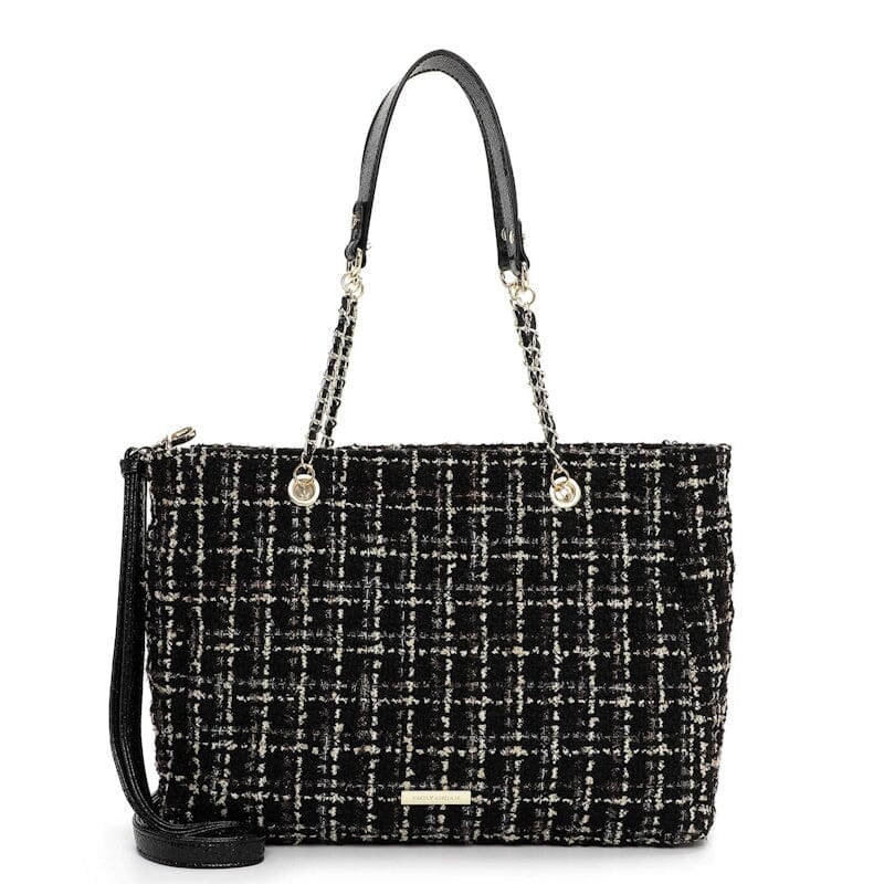 Emily & Noah Hannelore Handbag Black/Beige