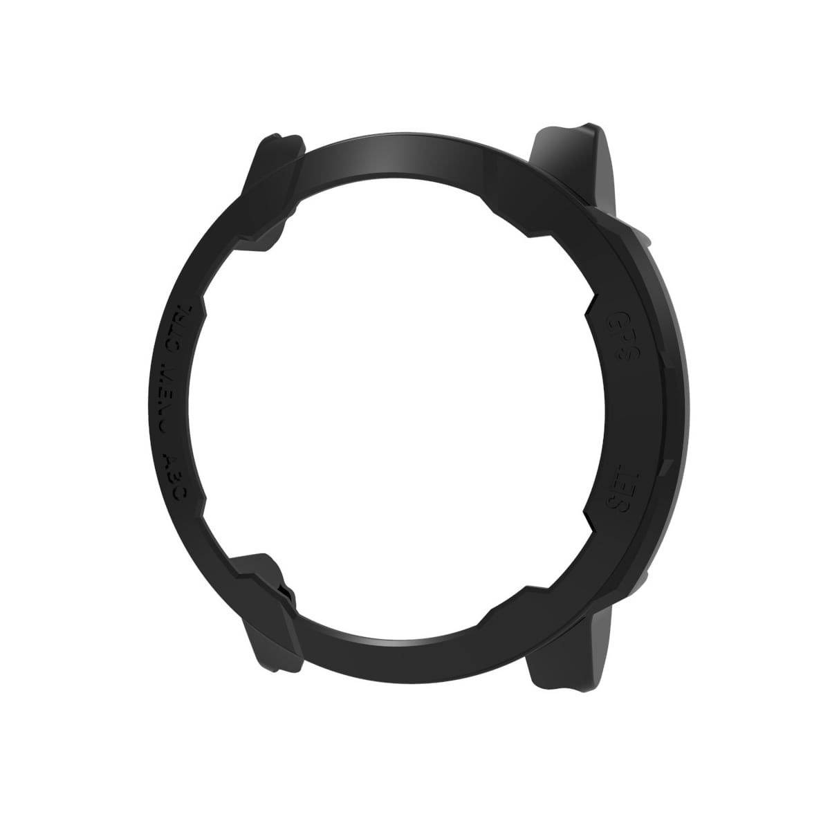Veske med skjermbeskytter til Garmin Instinct 2S Sort