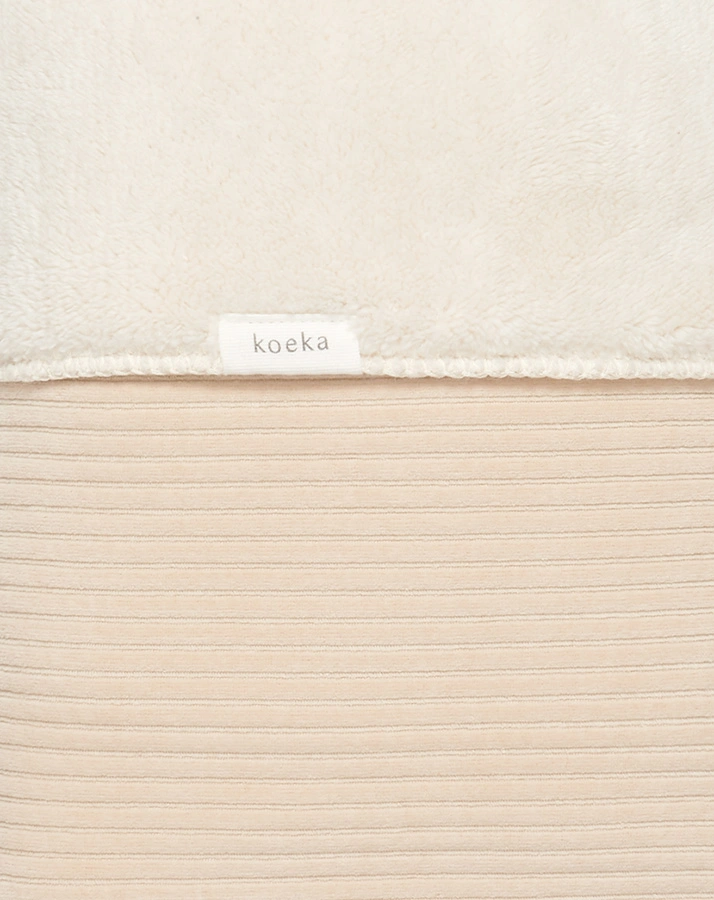 Babydecke VIK TEDDY (75x100) in sand