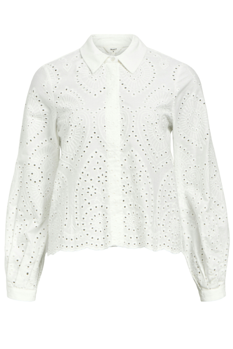 Object witte dames blouse