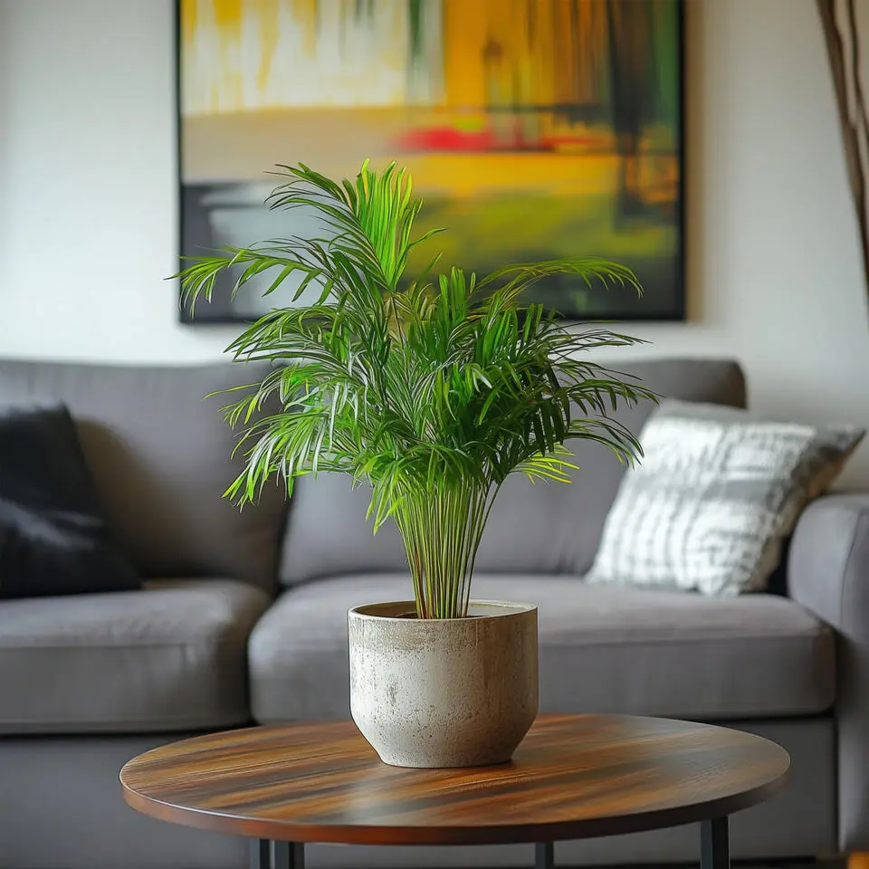 Areca goudpalm - Dypsis lutescens - Hoogte 30-45cm - ⌀12cm