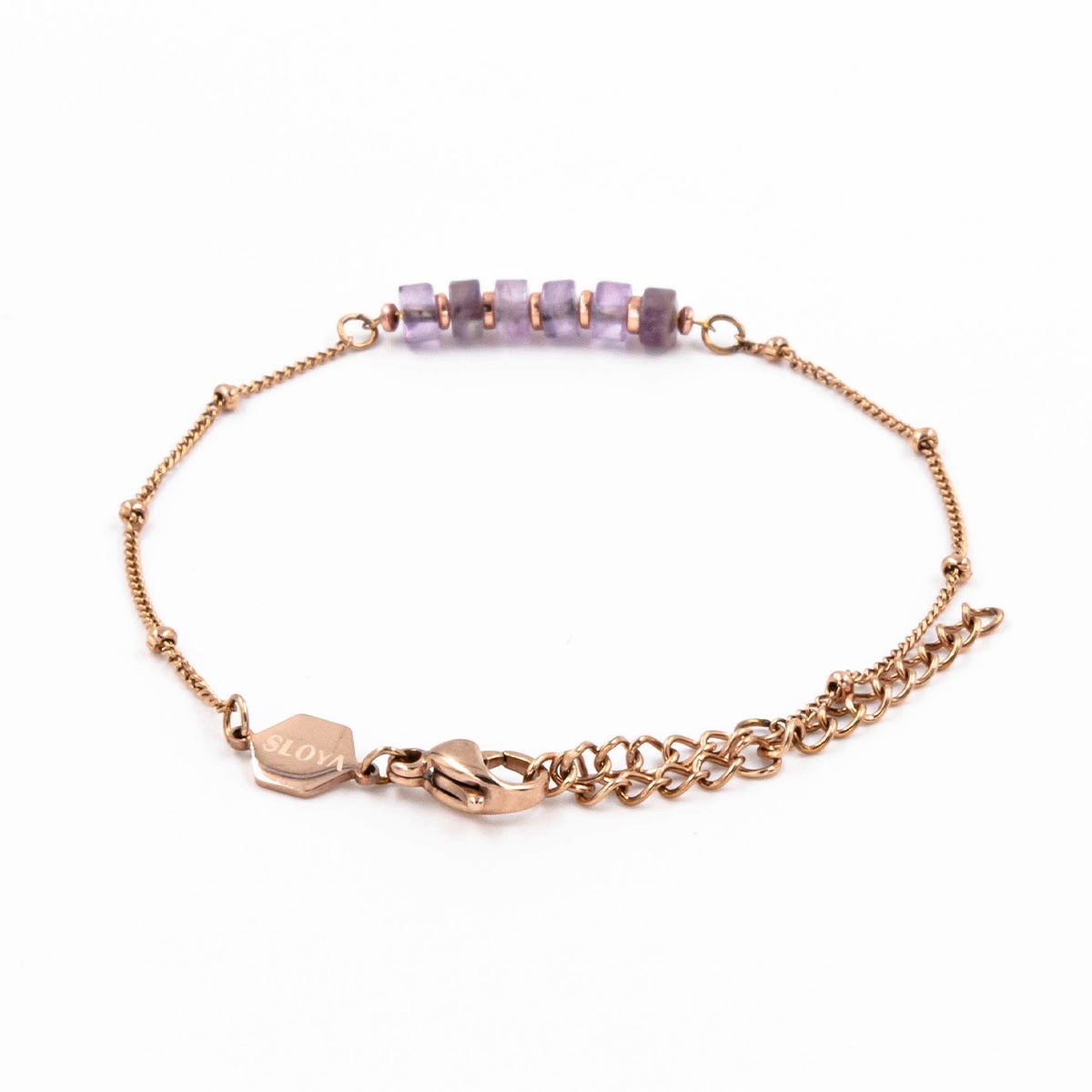 Bracelet Piana en pierres Améthyste